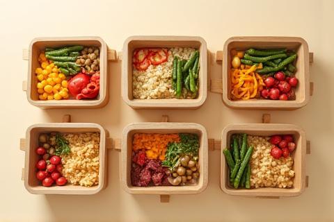 Image representing packed meals