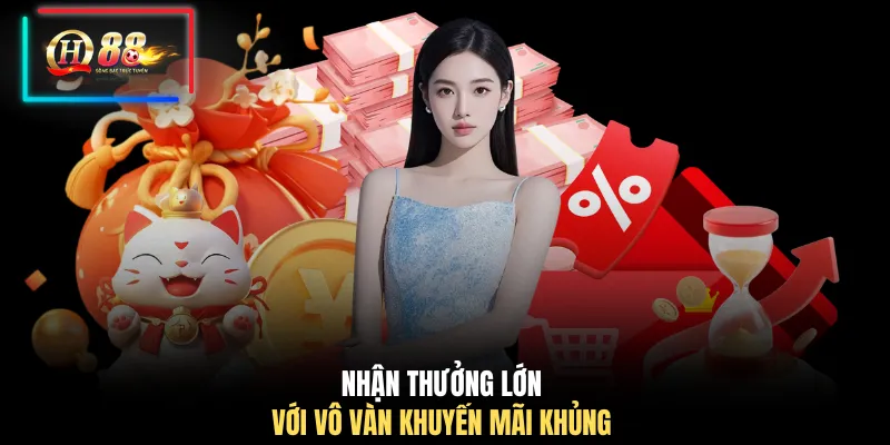 Nhận thưởng lớn với vô vàn khuyến mãi khủng