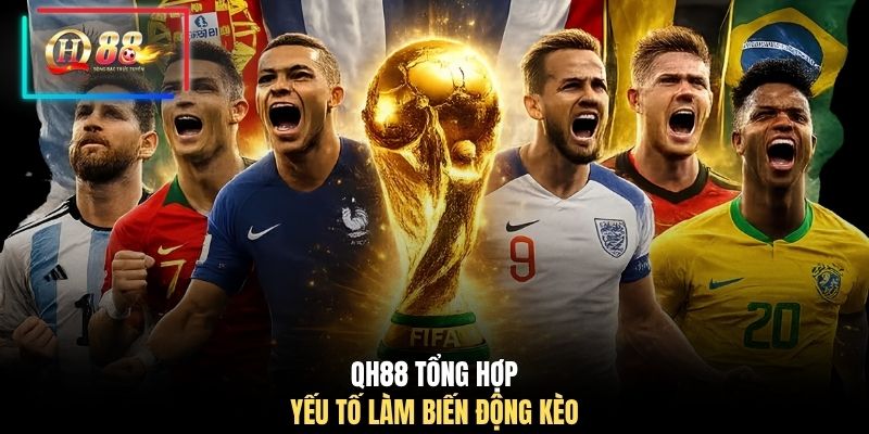QH88 tổng hợp yếu tố làm biến động kèo