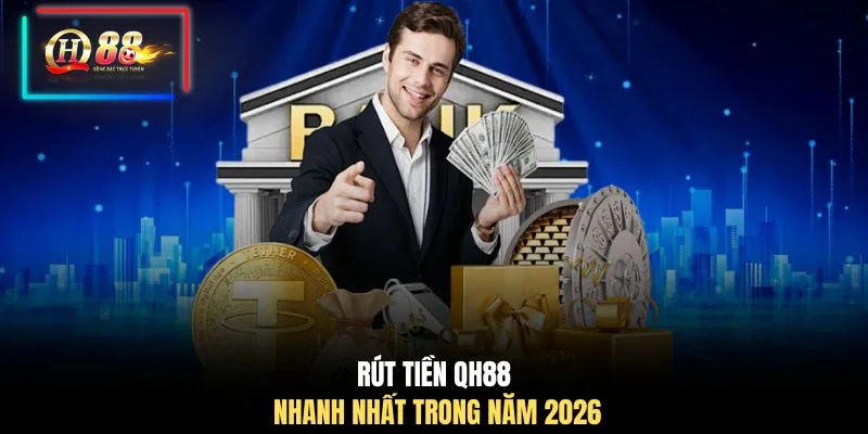 Rút tiền QH88 nhanh nhất trong năm 2026